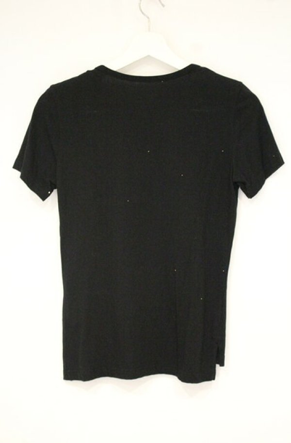 画像3: ヴィヴィアンウエストウッド 中古 / スパンコールROCK Tシャツ 2 ブラック  O-26-10-04-012-ts-YM-OS (3)