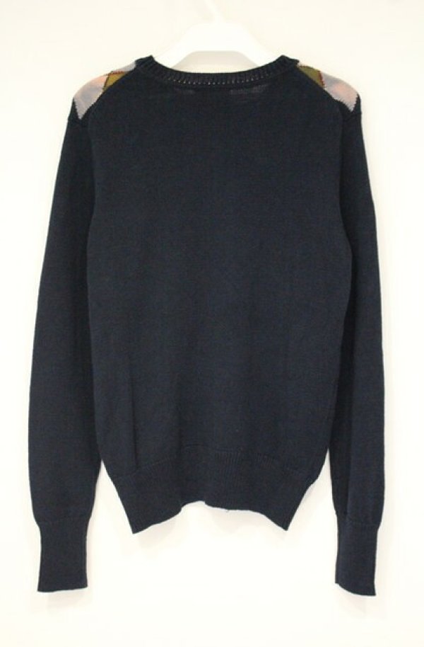 画像4: ヴィヴィアンウエストウッド 中古 / スプレーダイアーガイルニットソー 2 ネイビー  O-26-10-04-013-to-YM-OS (4)