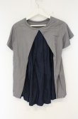 画像3: ヴィヴィアンウエストウッド 中古 / バックスリットコットントップス 2 グレーｘネイビー  O-26-10-11-017-to-YM-OS (3)