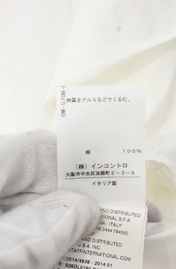 画像6: ヴィヴィアンウエストウッド 中古 / ノーカラーウエストマークチュニック 40 ホワイト  O-26-10-11-025-bl-IG-OS (6)
