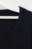 画像2: ヴィヴィアンウエストウッド 中古 / 単色オーブ刺繍半袖カーディガン 3 ネイビー  O-26-10-11-030-to-YM-OS (2)