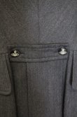 画像5: ヴィヴィアンウエストウッド 中古 / ダブルボタンロングジャケット 2 グレー  O-26-10-11-003-jc-IG-OS (5)