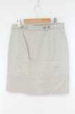 画像5: ANGLOMANIA 中古 / ボタンラップスカート 29 ベージュ  O-26-10-11-040-sk-YM-OS (5)
