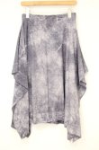 画像4: ヴィヴィアンウエストウッド 中古 / タイダイカッティングスカート 00 グレー  O-26-10-11-045-sk-YM-OS (4)