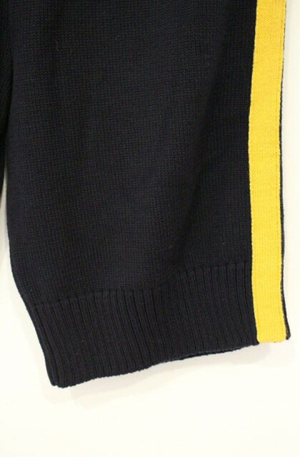 画像3: ヴィヴィアンウエストウッド 中古 / ニットショートパンツ 2 ネイビー×イエロー×レッド  O-26-10-11-057-pa-IG-OS (3)