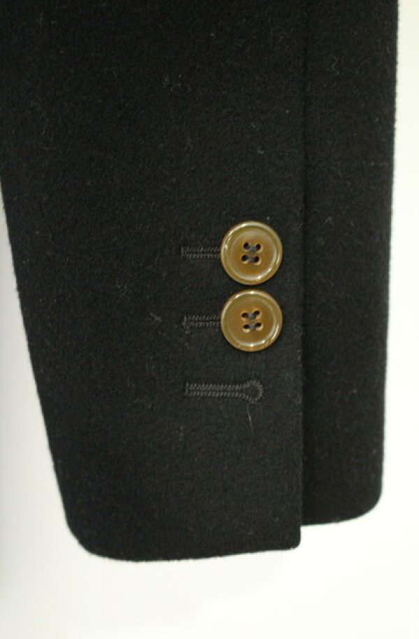画像4: ヴィヴィアンウエストウッド MAN 中古 / チェスターコート 44 ブラック  O-26-10-11-059-co-IG-OS (4)