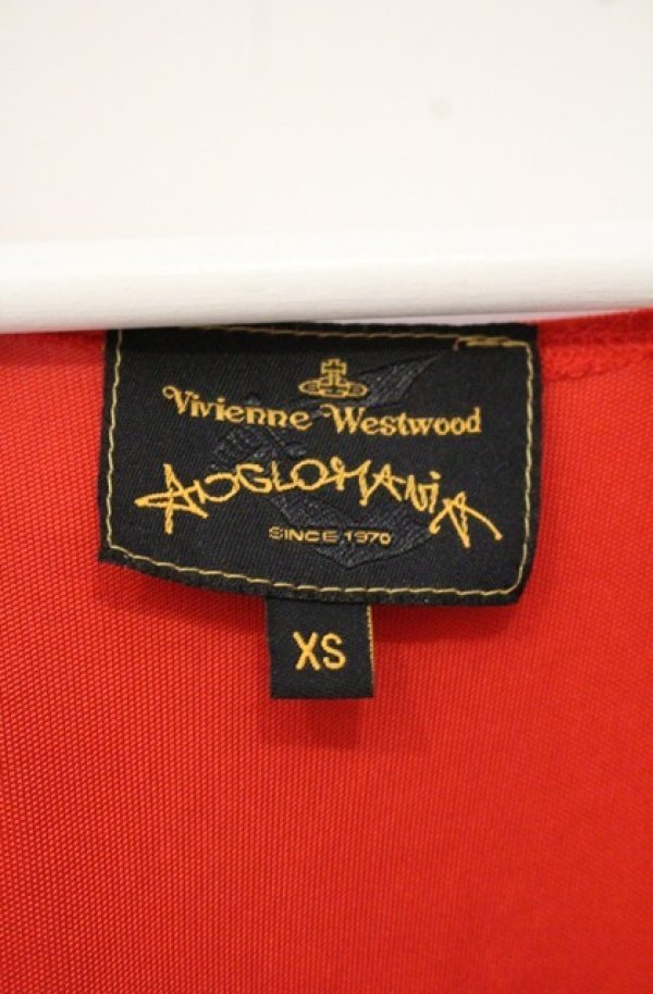 画像5: ANGLOMANIA 中古 / ノースリーブ変形ワンピース XS レッド  O-26-10-11-072-op-YM-OS (5)