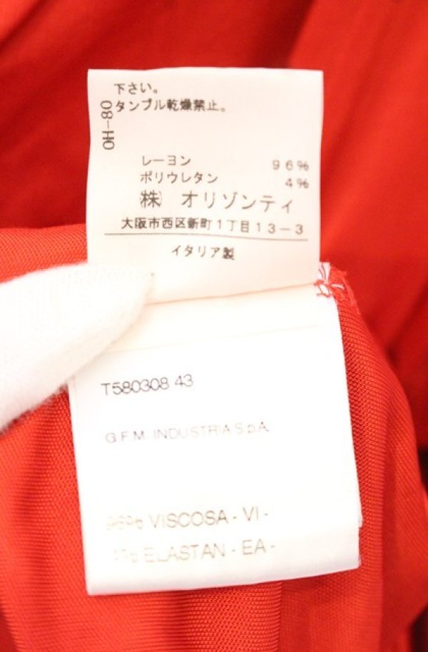 画像6: ANGLOMANIA 中古 / ノースリーブ変形ワンピース XS レッド  O-26-10-11-072-op-YM-OS (6)