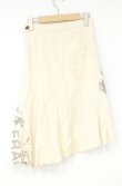 画像3: ヴィヴィアンウエストウッド 中古 / プリントランダムスカート 2 アイボリー  O-26-10-11-076-sk-IG-OS (3)