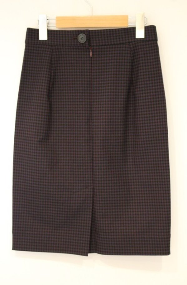画像3: ANGLOMANIA 中古 / ブロックチェックタイトスカート 38 パープル系  O-26-10-11-078-sk-IG-OS (3)
