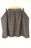 画像4: ANGLOMANIA 中古 / スクエアスカート 38 ネイビー×オレンジチェック  O-26-10-11-079-sk-IG-OS (4)