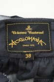画像5: ANGLOMANIA 中古 / ブロッキングストライプ変形スカート 38 グレー  O-26-10-11-082-sk-YM-OS (5)