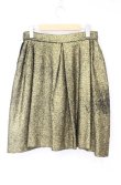 画像4: ANGLOMANIA 中古 / 箔スカート 40 ゴールド  O-26-10-11-086-sk-IG-OS (4)