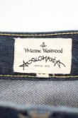 画像6: ANGLOMANIA 中古 / プリントクロップドデニムパンツ 38 インディゴ  O-26-10-11-090-pa-YM-OS (6)