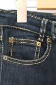 画像3: ヴィヴィアンウエストウッド 中古 / ラメステッチオーブ刺繍ポケットデニムパンツ 2 インディゴ  O-26-10-11-091-pa-YM-OS (3)