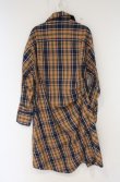 画像3: ヴィヴィアンウエストウッド 中古 / タータンチェックシャツワンピース 00 ライトブラウンｘネイビー  O-26-10-11-009-op-YM-OS (3)