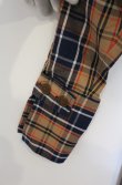 画像4: ヴィヴィアンウエストウッド 中古 / タータンチェックシャツワンピース 00 ライトブラウンｘネイビー  O-26-10-11-009-op-YM-OS (4)