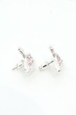 画像3: ヴィヴィアンウエストウッド 中古 / ミニバスレリーフピアス  シルバーｘピンク  O-26-10-11-098-er-YM-OS (3)