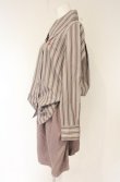 画像2: ヴィヴィアンウエストウッド 中古 / ドッキングストライプシャツワンピース O/S パープル  O-26-10-11-010-op-YM-OS (2)