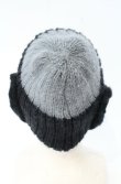 画像4: ヴィヴィアンウエストウッド 中古 / ビーニーニットキャップ  ブラック×グレー  O-26-10-11-105-ha-OW-OS (4)