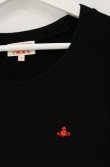 画像2: ヴィヴィアンウエストウッド 中古 / CHOICE単色オーブ半袖スウェットワンピース 2 ブラック  O-26-10-11-011-op-YM-OS (2)