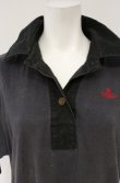 画像2: ヴィヴィアンウエストウッド 中古 / バックプリーツワンピース 00 グレーｘライトブラウン  O-26-10-11-012-op-YM-OS (2)