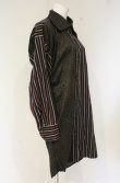 画像2: ヴィヴィアンウエストウッド 中古 / リバティー切替シャツワンピース 00 ネイビーｘグレー  O-26-10-11-013-op-YM-OS (2)