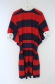 画像3: ヴィヴィアンウエストウッド 中古 / ボーダーラガーカットワンピース  レッド×ネイビー  O-26-10-25-022-op-IG-OS (3)
