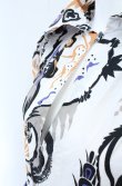 画像3: ANGLOMANIA 中古 / 総柄シャツワンピース 38 アイボリー  O-26-10-25-024-op-IG-OS (3)