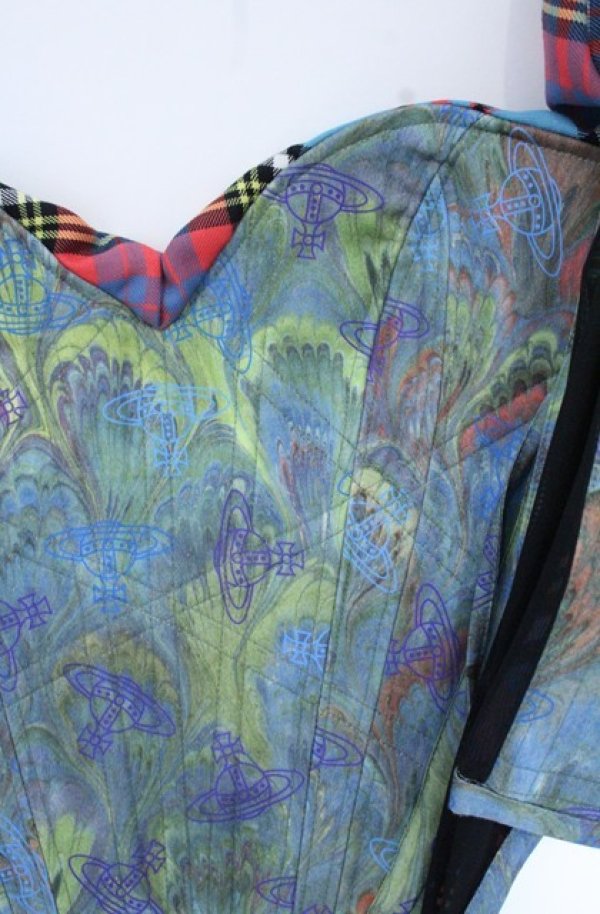 画像5: ヴィヴィアンウエストウッド 中古 / SUNDAY CORSET TOP（サンデーコルセットトップ）  MCANDY WOLL TARTAM  O-26-10-25-002-to-IG-OS (5)