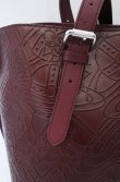 画像2: ヴィヴィアンウエストウッド 中古 / アーサートートバッグ  ワイン  O-26-10-25-053-ba-IG-OS (2)