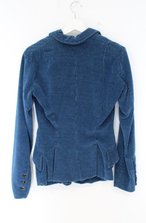 画像3: ANGLOMANIA 中古 / コーデュロイアルコホリックジャケット 40 ブルー  O-26-10-25-005-jc-IG-OS (3)
