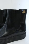 画像4: ヴィヴィアンウエストウッド×Melissa 中古 / CHELSEAブーツ 24.5cm ブラック  O-26-10-25-057-sh-YM-OS (4)
