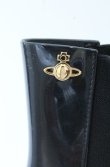 画像6: ヴィヴィアンウエストウッド×Melissa 中古 / CHELSEAブーツ 24.5cm ブラック  O-26-10-25-057-sh-YM-OS (6)
