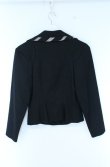 画像4: ヴィヴィアンウエストウッド 中古 / ストライプ切リ替エジャケット 2 ブラック  O-26-10-25-007-jc-YM-OS (4)