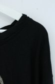 画像2: ヴィヴィアンウエストウッド 中古 / サークルプリントドルマンカットソー 2 ブラック  O-26-10-25-009-to-YM-OS (2)