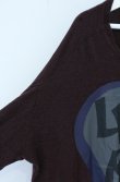 画像2: ANGLOMANIA 中古 / LET IT ROCK ドルマンカットソー 38 ワイン  O-26-10-25-010-to-YM-OS (2)