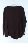 画像3: ANGLOMANIA 中古 / LET IT ROCK ドルマンカットソー 38 ワイン  O-26-10-25-010-to-YM-OS (3)