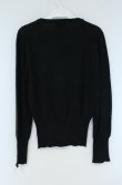 画像3: ヴィヴィアンウエストウッド 中古 / カラーオーブ刺繍カーディガン Ｍ ブラック  O-26-10-25-013-to-YM-OS (3)