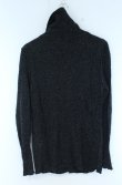 画像3: ヴィヴィアンウエストウッド 中古 / 単色オーブ刺繍タートルネックカーディガン 2 ブラック  O-26-10-25-015-to-YM-OS (3)
