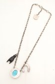 画像4: ヴィヴィアンウエストウッド 中古 / Cabochon pendant （カボションペンダント）  ブラックｘブルー  O-26-11-01-014-ac-YM-OS (4)