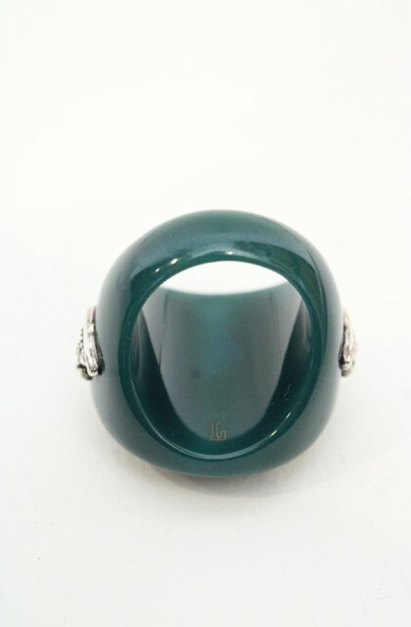 画像4: ヴィヴィアンウエストウッド 中古 / クローバーリング L（15号相当） グリーン  O-26-11-01-022-rg-YM-OS (4)