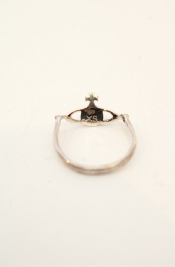 画像4: ヴィヴィアンウエストウッド 中古 / ヴァンドームリング XS（10号） シルバー  O-26-11-01-037-rg-YM-OS (4)
