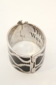 画像3: ヴィヴィアンウエストウッド 中古 / スクイグルバングル S ブラックｘシルバー  O-26-11-01-038-ac-YM-OS (3)