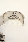 画像8: ヴィヴィアンウエストウッド 中古 / スクイグルバングル S ブラックｘシルバー  O-26-11-01-038-ac-YM-OS (8)