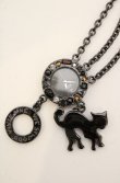 画像2: ヴィヴィアンウエストウッド 中古 / ブラックキャットウォッチ  ブラック  O-26-11-01-040-gd-YM-OS (2)