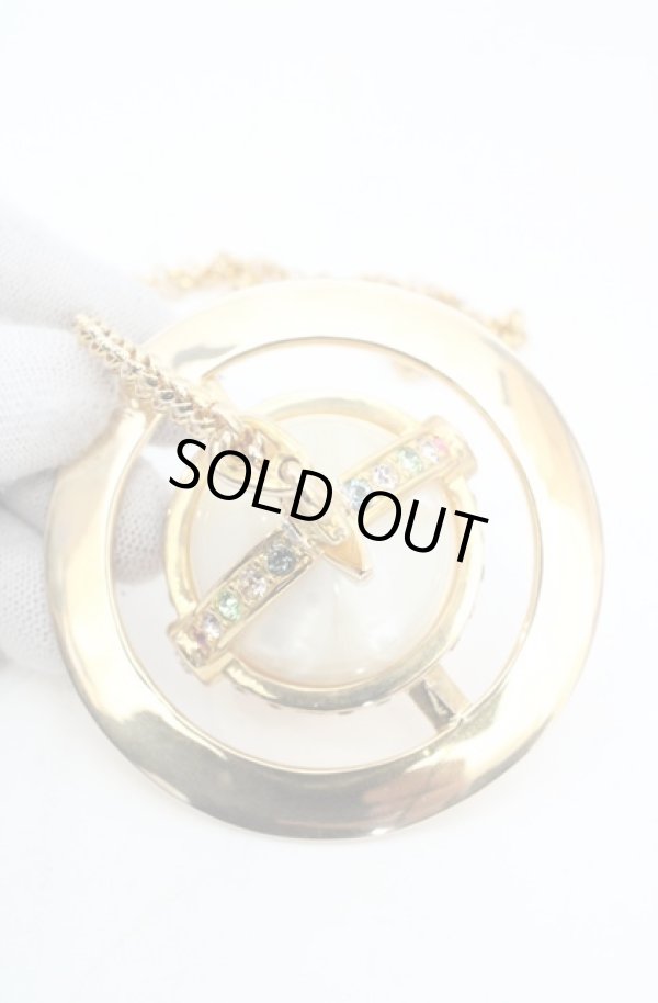 画像6: ヴィヴィアンウエストウッド 中古 / giant orb neckless パールVer（ジャイアントオーブネックレス）  ゴールドｘパール  O-26-11-01-003-nl-YM-OS (6)