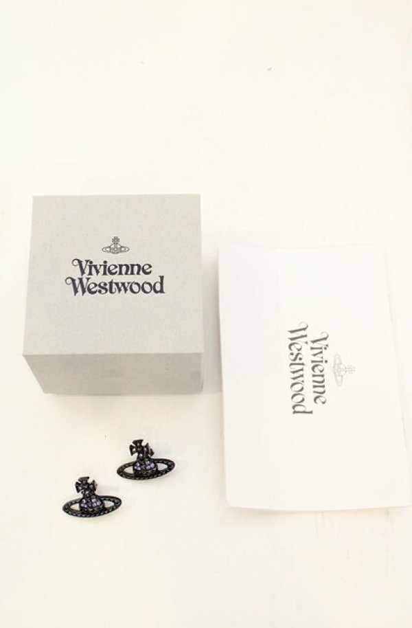 画像5: ヴィヴィアンウエストウッド 中古 / MAYFAIR BAS RELIEF EARRINGS（メイフェアバスレリーフピアス）  ガンメタル  O-26-11-01-042-er-YM-OS (5)