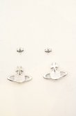 画像3: ヴィヴィアンウエストウッド 中古 / MAYFAIR BAS RELIEF EARRINGS（メイフェアバスレリーフピアス）  グリーン×シルバー  O-26-11-01-043-er-IG-OS (3)