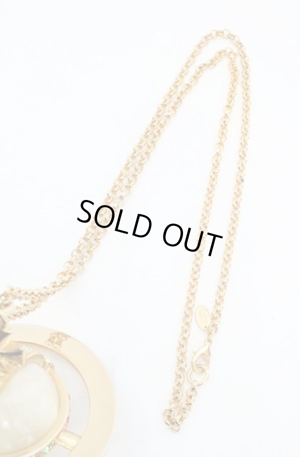 画像7: ヴィヴィアンウエストウッド 中古 / giant orb neckless パールVer（ジャイアントオーブネックレス）  ゴールドｘパール  O-26-11-01-003-nl-YM-OS (7)